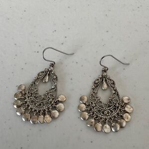 ‼️final must bundle‼️Liz Claiborne Silver Chandelier Earrings
